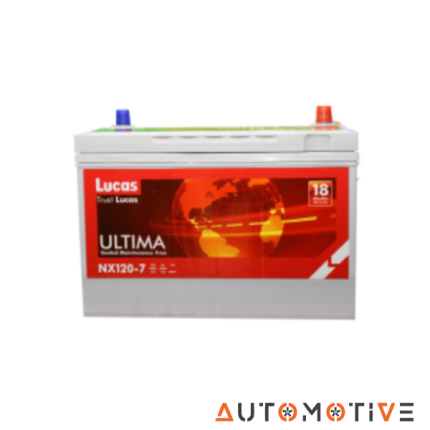 Lucas Ultima SMF NX120-7L 12V, 80Ah Dry Cell Battery
