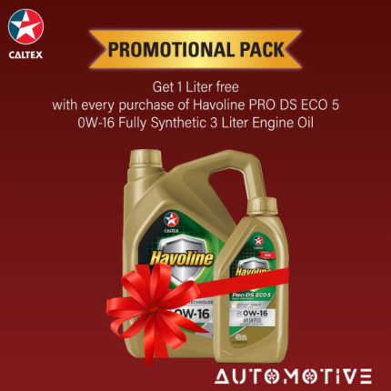Havoline® Pro DS Eco 5 SAE 0w-16 4L Combo