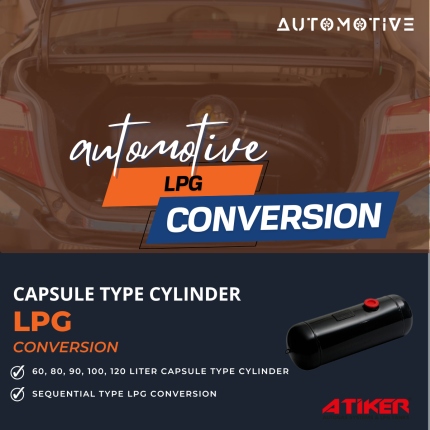 LPG Conversion-Capsule Type Cylinder